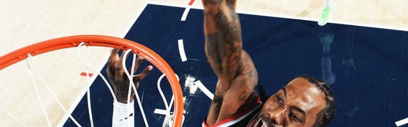 世界杯手机直播-战神卡归位！快船官方晒伦纳德今日的扣篮照与球迷分享